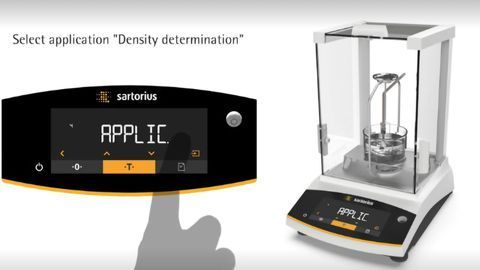 Density Determination with Entris® II