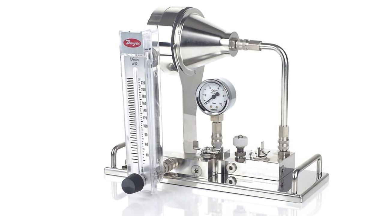 Compressed Air Sampling Device for Convenient Monitoring of Viable Particles