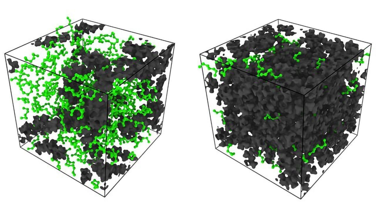Puzzling Indicators From NMR Due to Space Trapping Petrochemicals