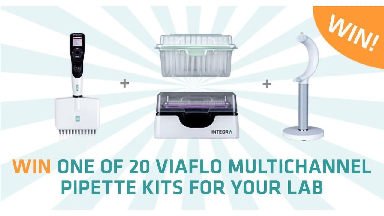 Win an INTEGRA electronic micropipette and never look back