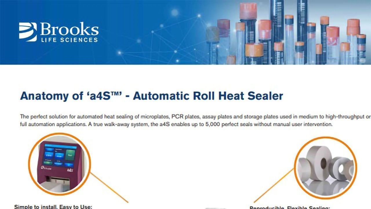 Anatomy of a4S™ - Automatic Roll Heat Sealer