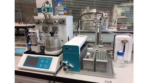 Automated Flow Chemistry Synthesis of Combinatorial Libraries