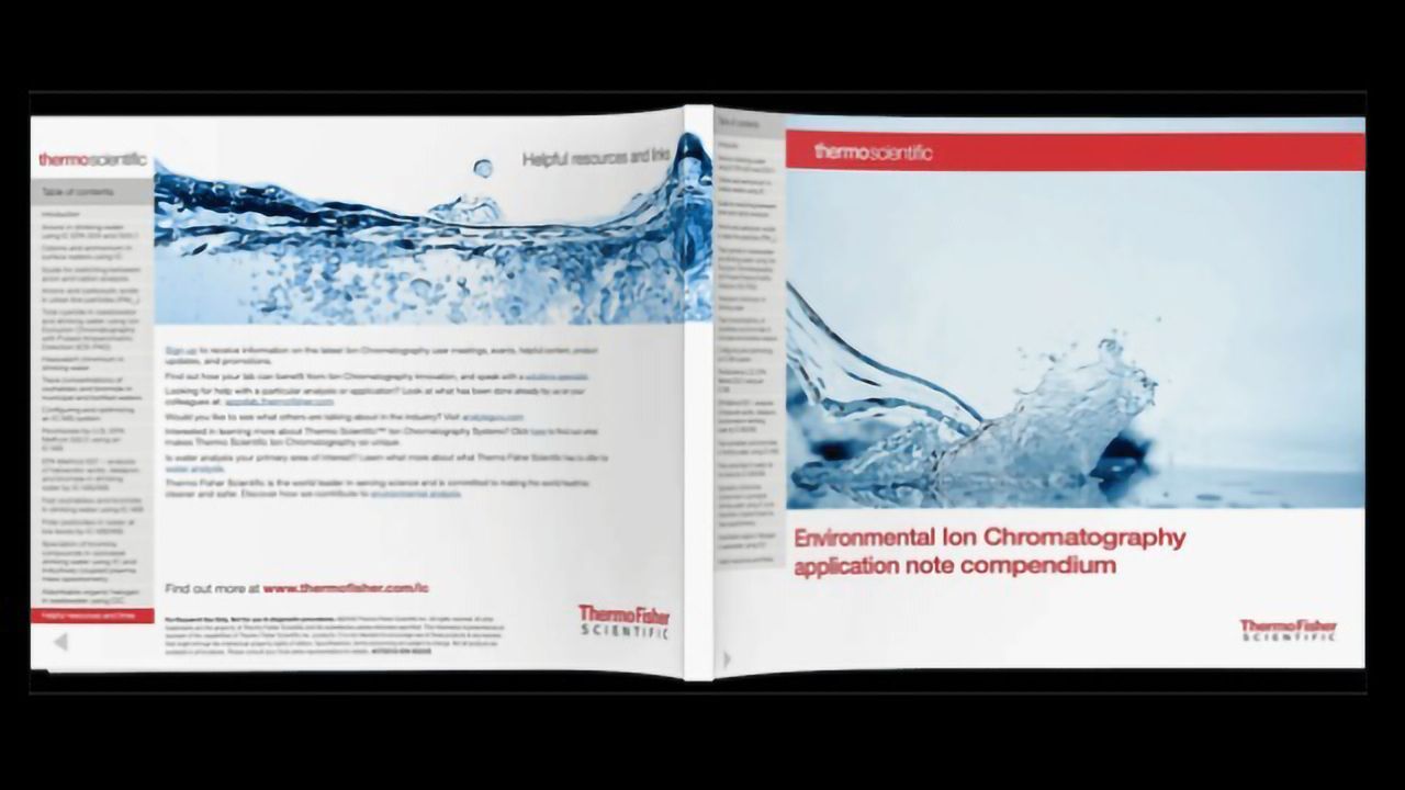 Enviromental Ion Chromatography Analysis