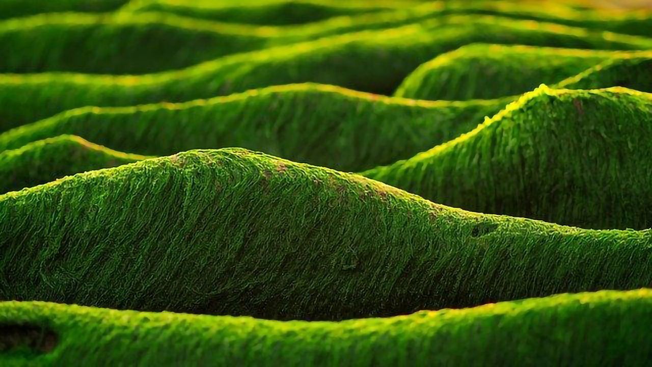 "Green" Ethylene Production Using Artificial Cyanobacterial Biofilm