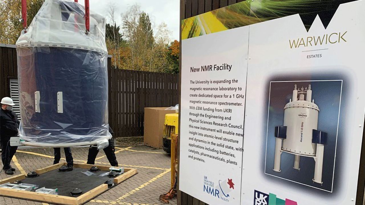 Bruker’s 1 GHz NMR Spectrometer To Advance UK High-Field Solid-State NMR National Research Facility