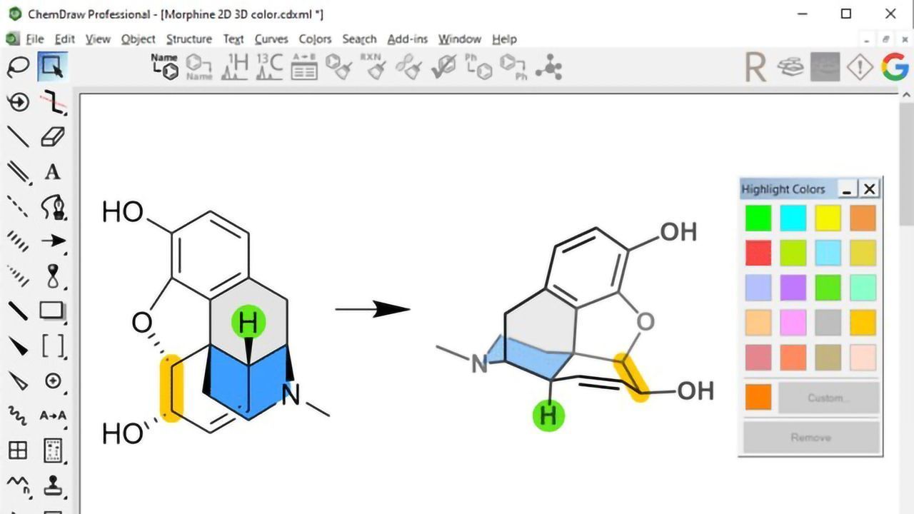 perkin elmer chem draw