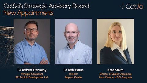 CatSci Further Strengthens its Customer-Focused Strategic Advisory Board