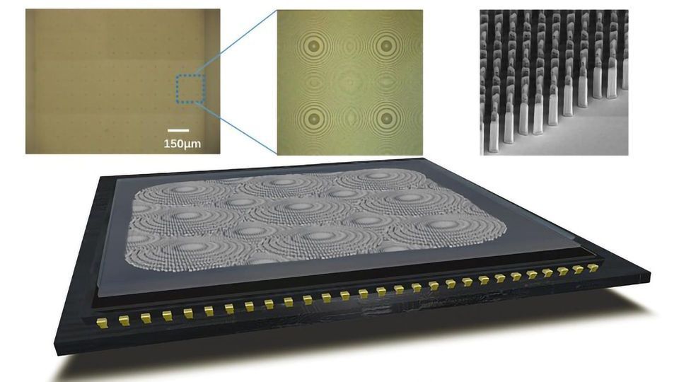 Breaking Constraints With Ultracompact Metalens Microscopy content piece image