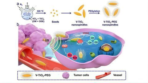 Using Nanospindles To Sensitize Cancerous Tumors to Ultrasound Waves