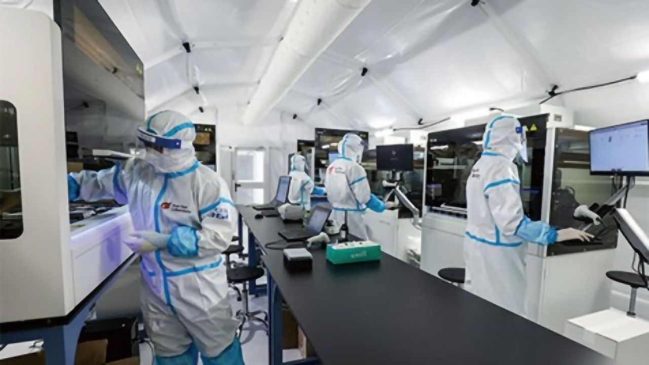 MGI Mobile Nucleic Acid Testing Laboratory