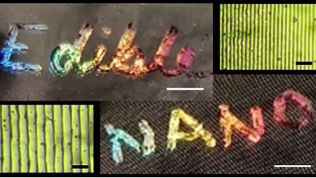 Edible Holograms on Food Could Be a Reality