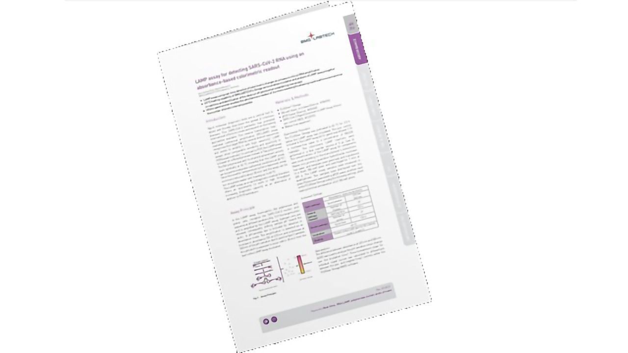 LAMP Assay for Detecting SARS-CoV-2 RNA Using an Absorbance-Based Colorimetric Readout