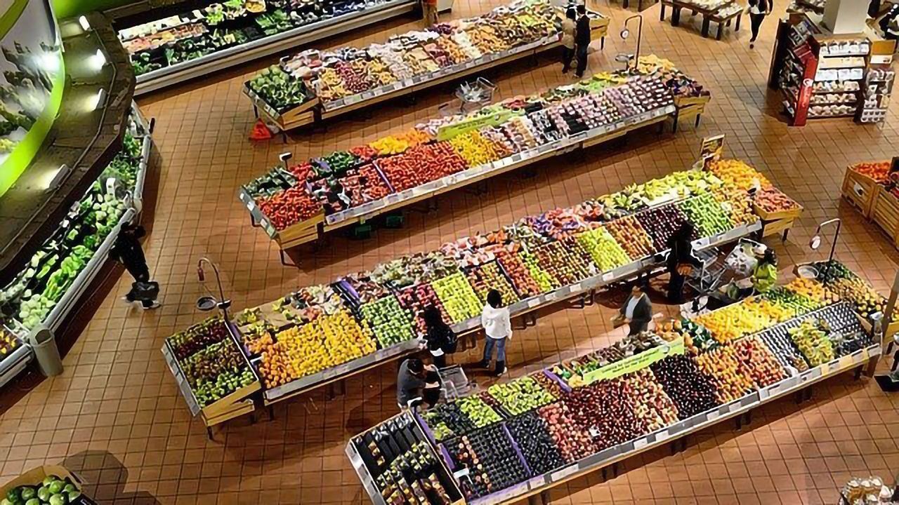 The Eukaryotic Cell Nucleus Resembles the Layout of a Superstore