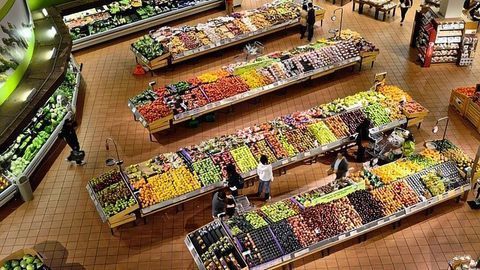 The Eukaryotic Cell Nucleus Resembles the Layout of a Superstore