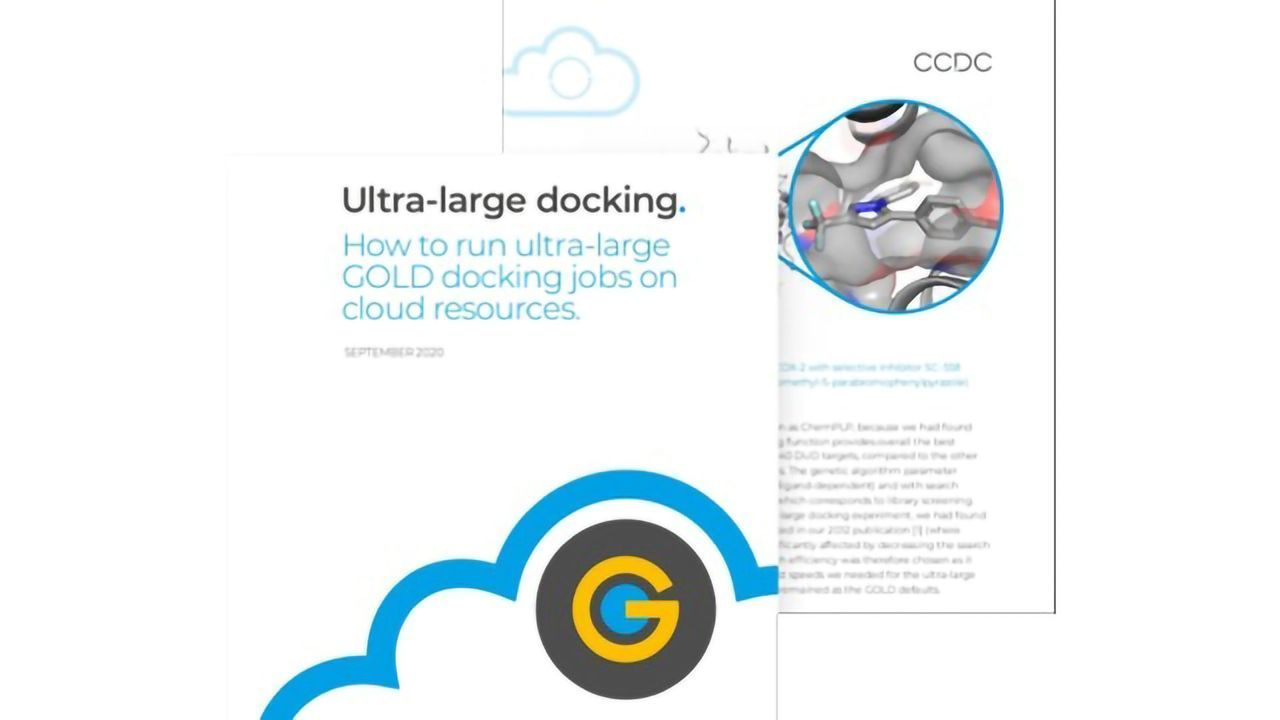 Running Ultra-Large Gold Docking Jobs on Cloud Resources