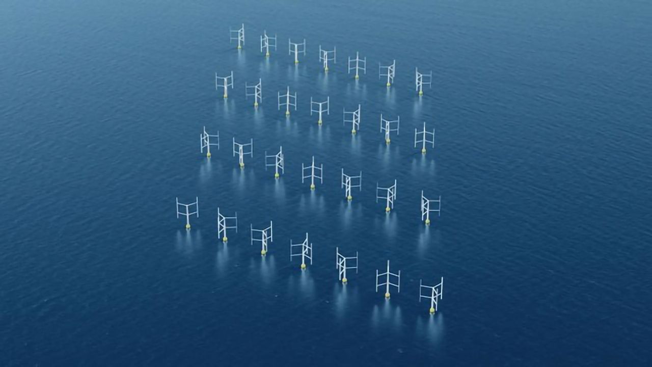 More Efficient Wind Power Generation Offered by Vertical Blades