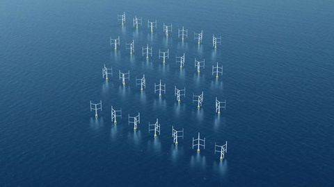 More Efficient Wind Power Generation Offered by Vertical Blades