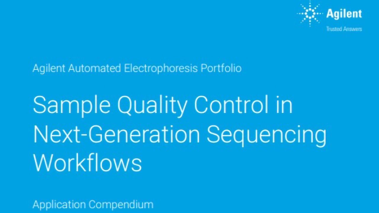 Sample Quality Control in Next-Generation Sequencing Workflows
