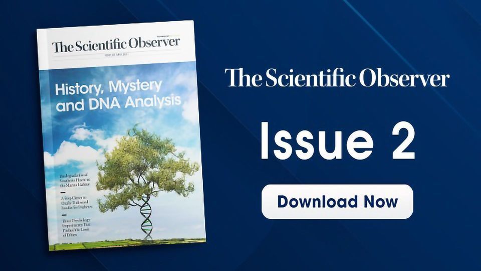 The Scientific Observer Issue 02 May 2021 content piece image