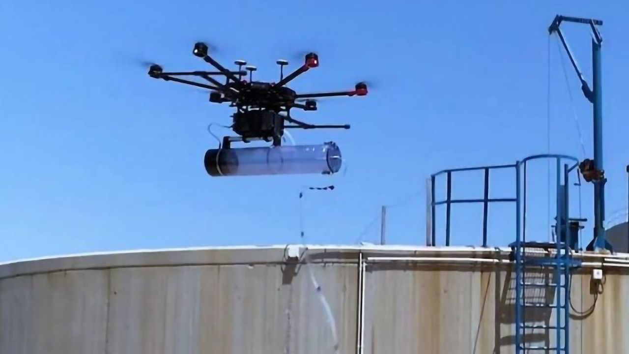 Drones Help Waste Treatment Plants Get to Grips With Bad Smells