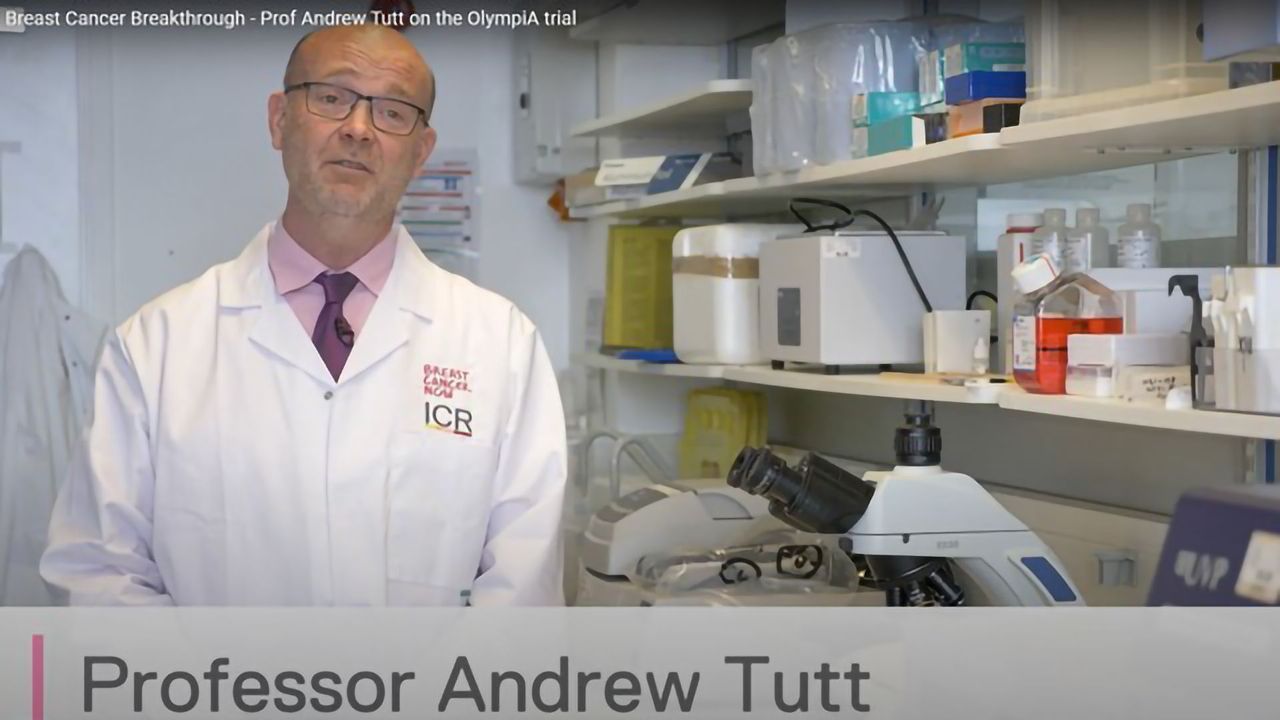 Breast Cancer Treatment – Prof. Andrew Tutt on the OlympiA Trial