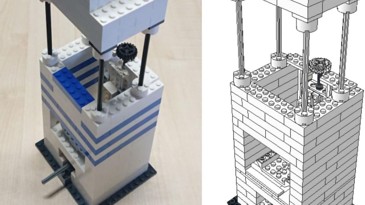 High-Resolution Microscope Made From LEGO and Mobile Phone Parts