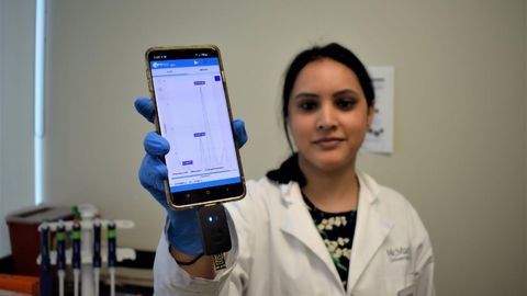 Handheld Device Rapidly Diagnoses Bacterial Infections