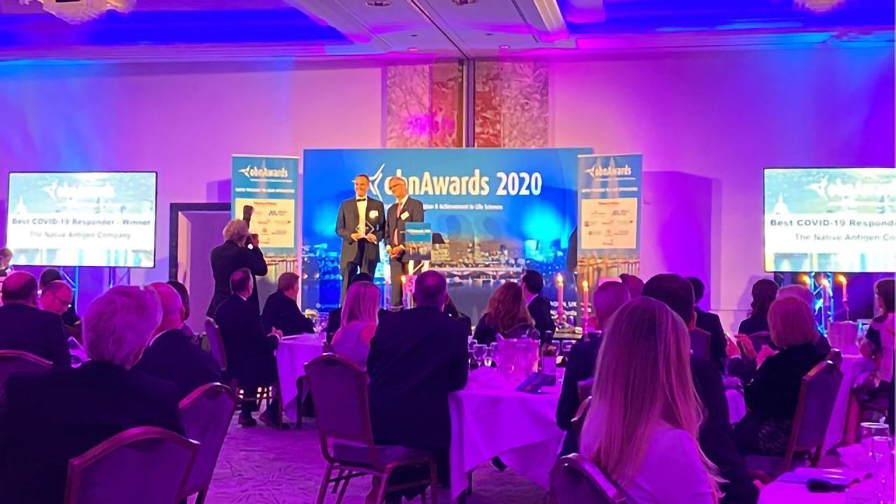 The Native Antigen Company Wins ‘The Best COVID-19 Responder’ at OBN 2020 Awards