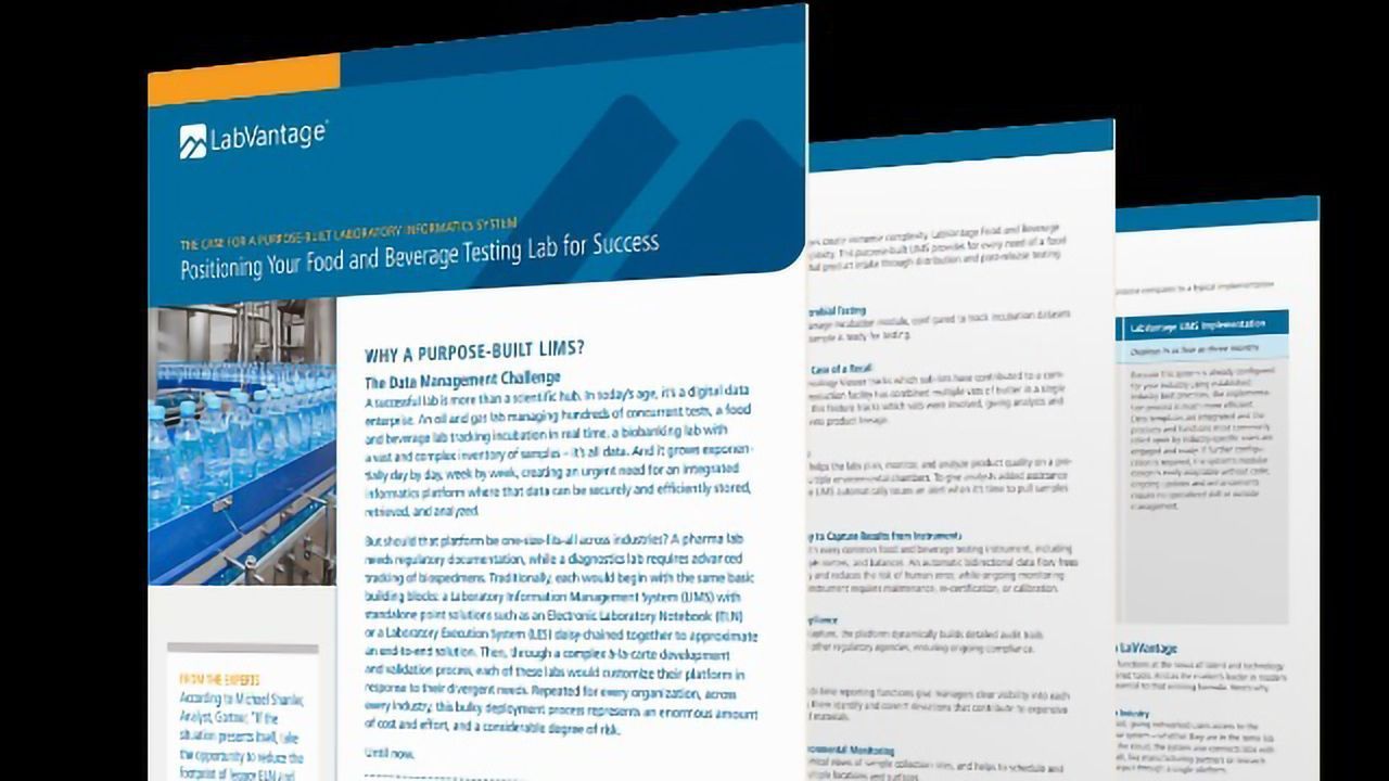 Positioning Your Food and Beverage Testing Lab for Success