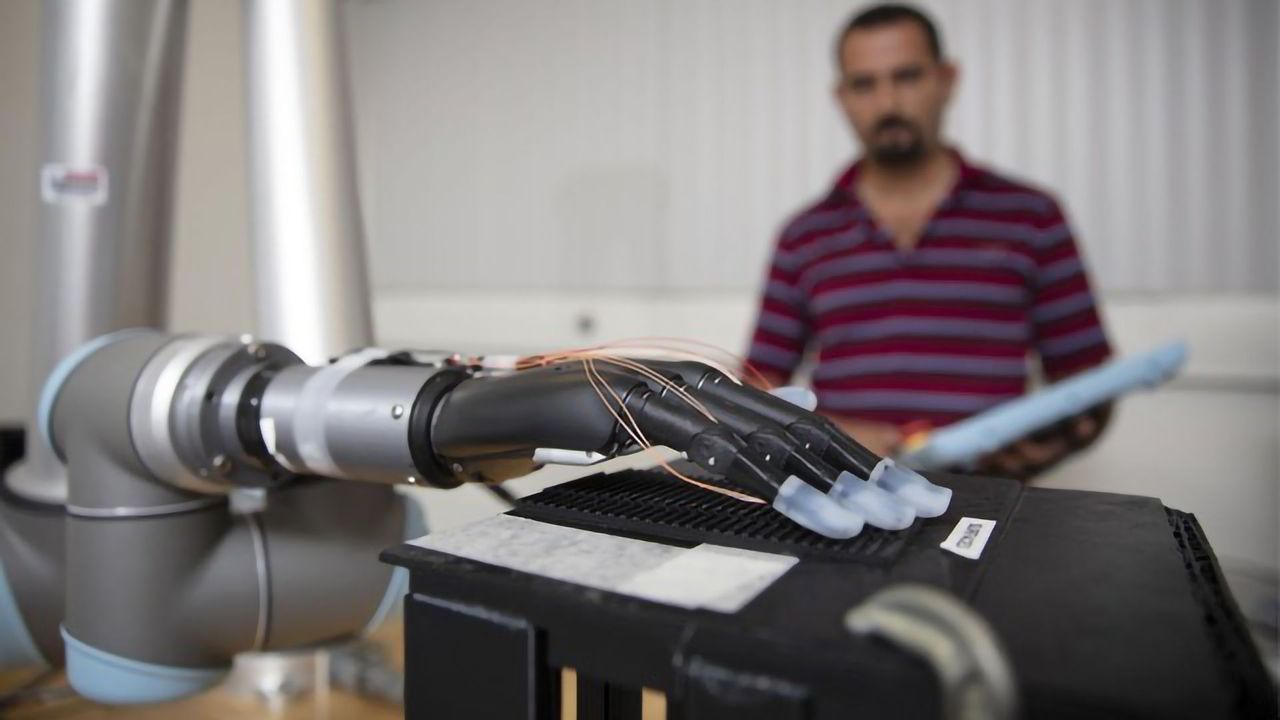 Liquid Sensors and AI Could Bring Feeling to Prosthetic Hands