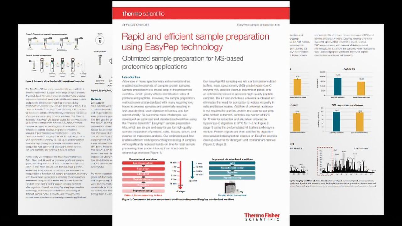 Rapid and Efficient Sample Preparation