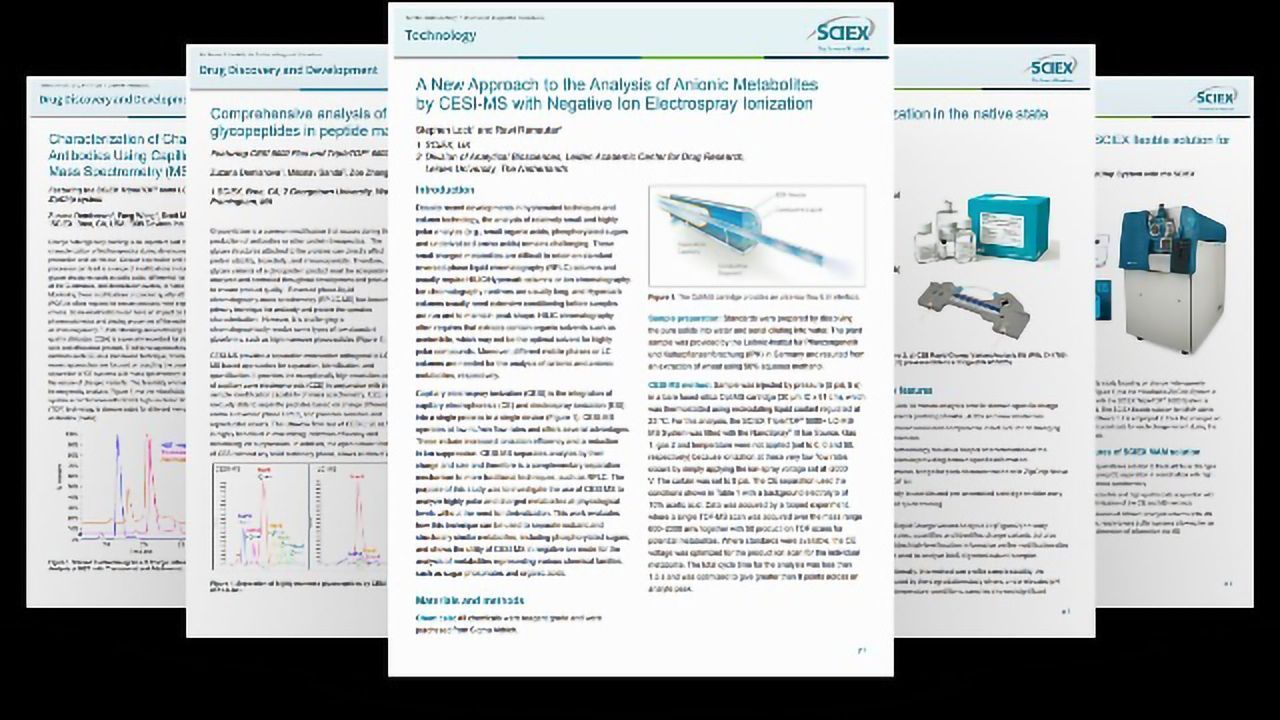 CE-MS Solutions Enabling Next-Generation Therapeutics