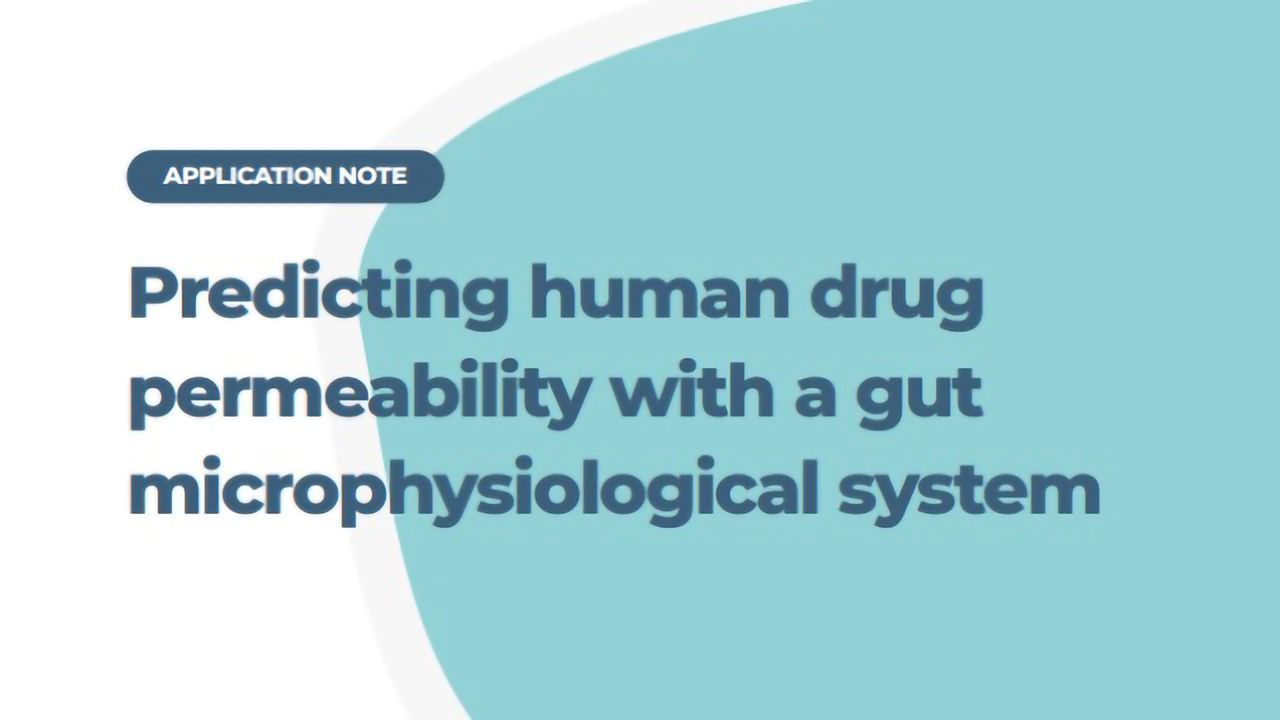 Predicting Drug Permeability With a Gut Microphysiological System
