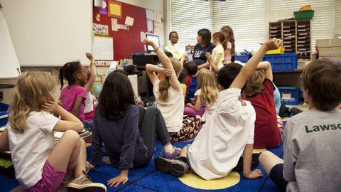 Kindergarten Language Skills Linked to White Matter Structure in Infancy