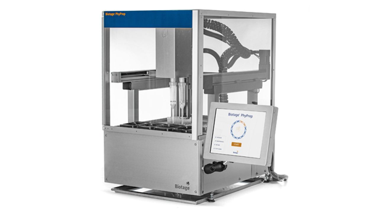 New Automated Platform for Plasmid DNA Purification