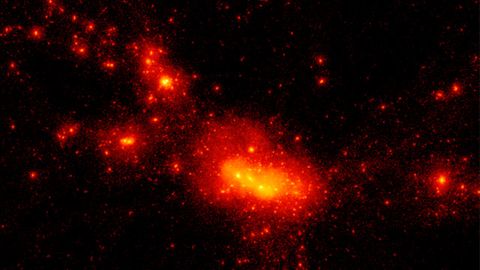 Universe Simulation Involves Nearly 60 Trillion Particles