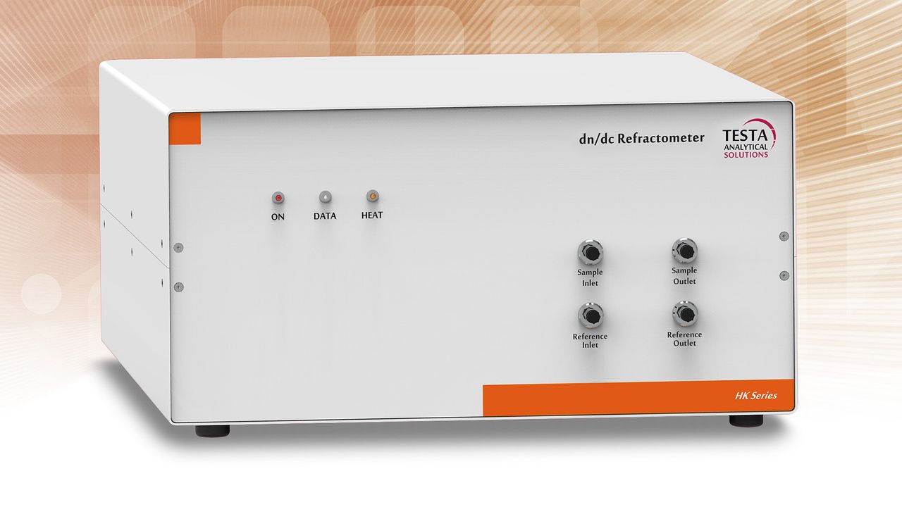 Batch Mode dn/dc Refractometer for Polymer and Protein Analysis
