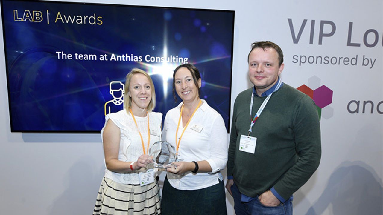 Anthias Consulting Double Award Winners at Lab Innovations 2021