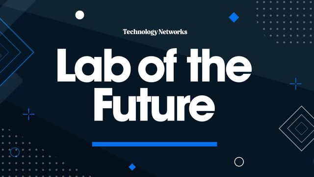 The Technology Networks logo above writing reading "Lab of the Future". 