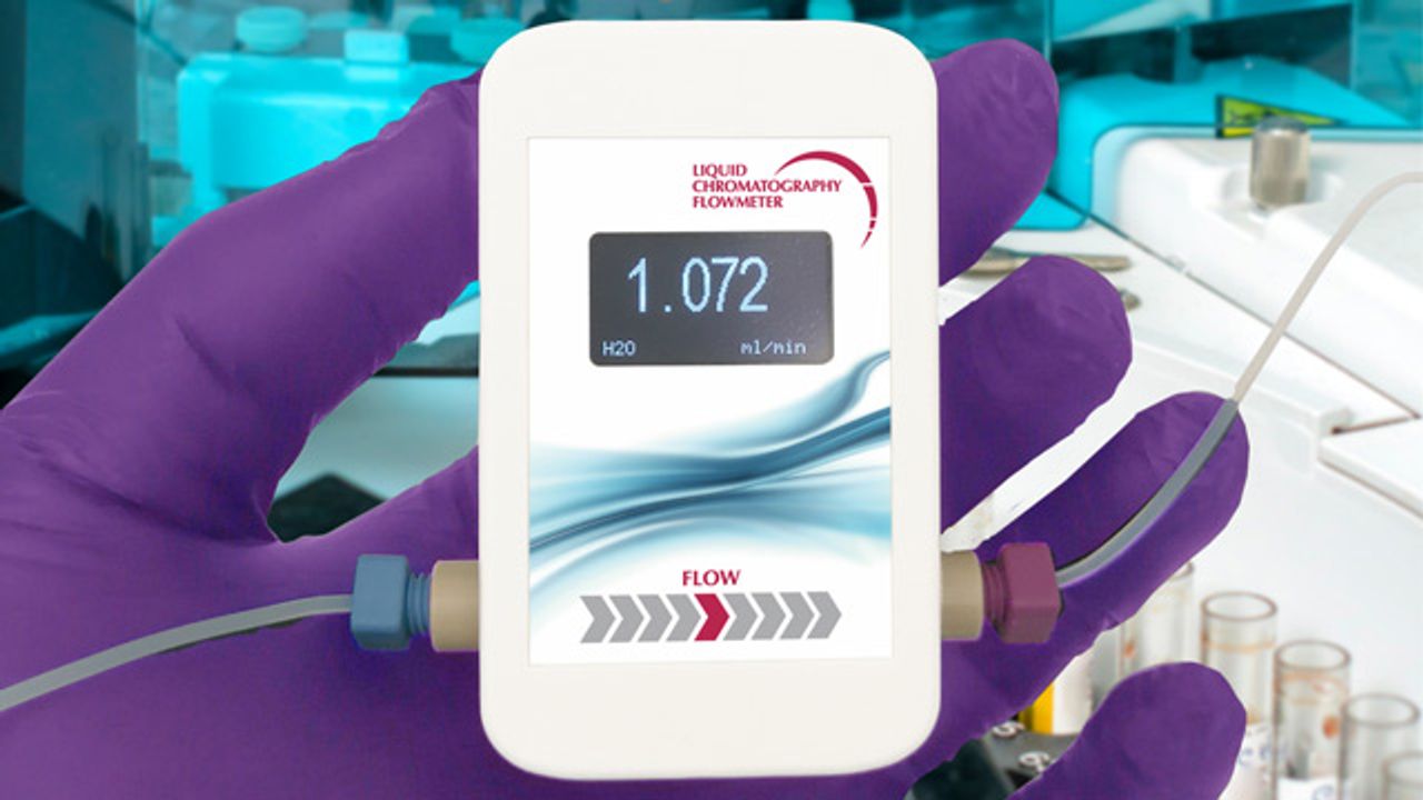 Liquid Chromatography Flowmeter Adapts to Wide Range of Applications