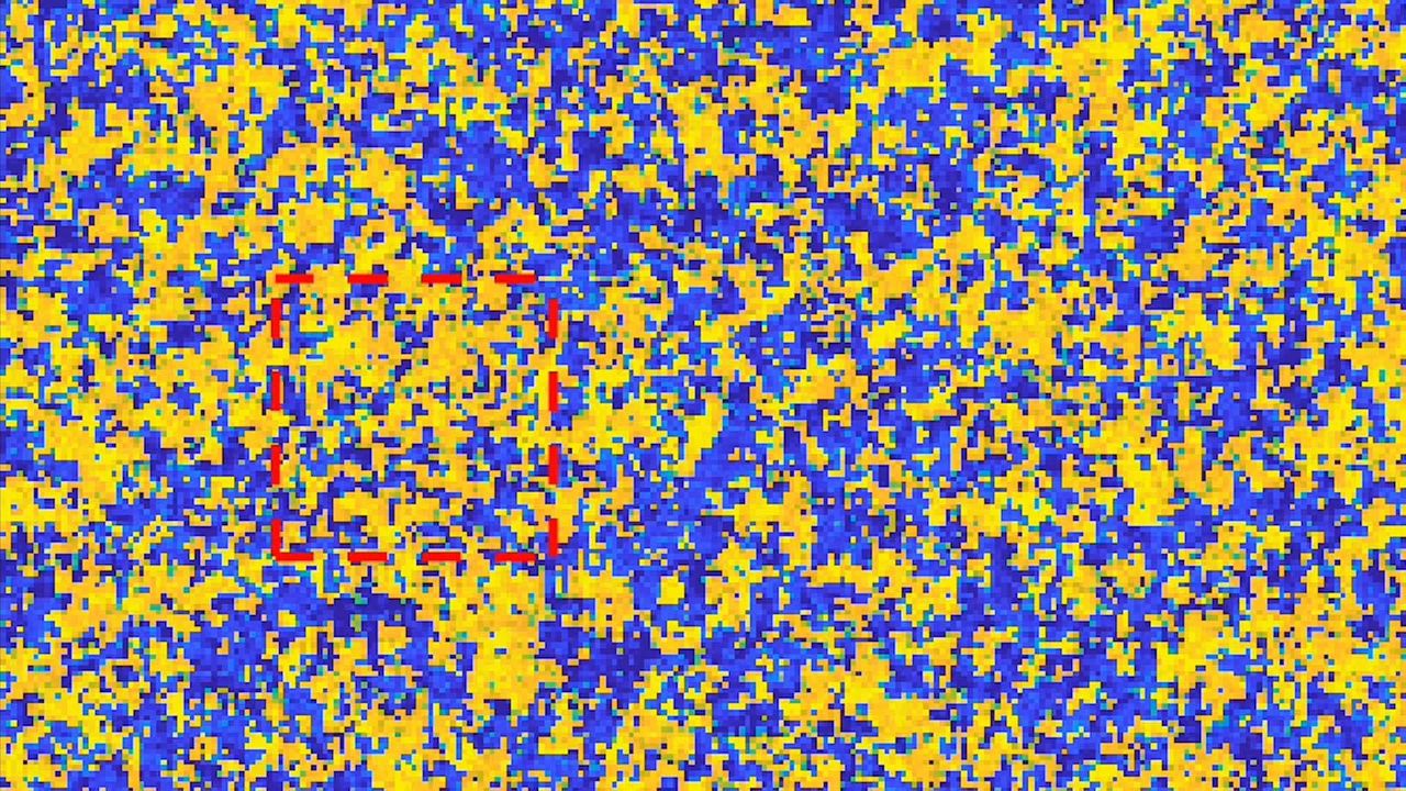 Attention Could Be Coded in the Ocean of the Brain's Static
