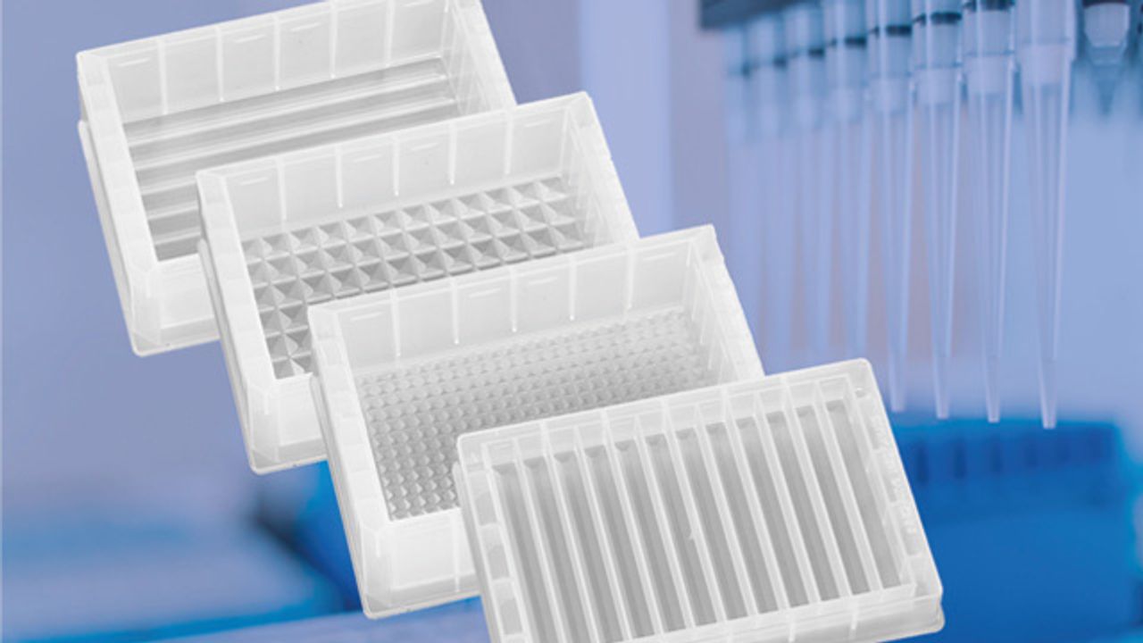 Low Dead Volume Reservoir Trays