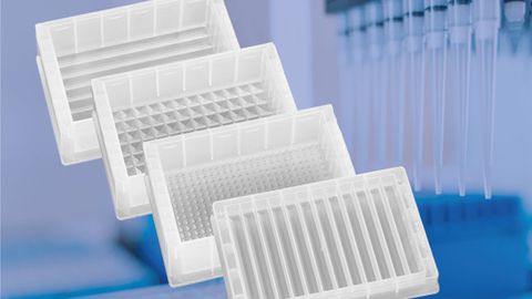 Low Dead Volume Reservoir Trays