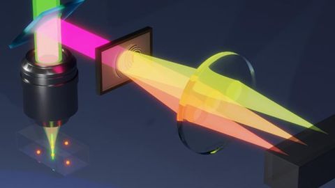 Rapid Recording of 3D Microscope Images Enabled by Engineered Light Waves
