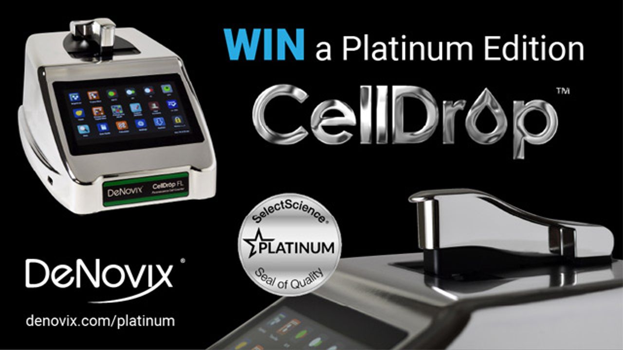 DeNovix To Give Away Platinum Edition CellDrop™ Automated Cell Counter