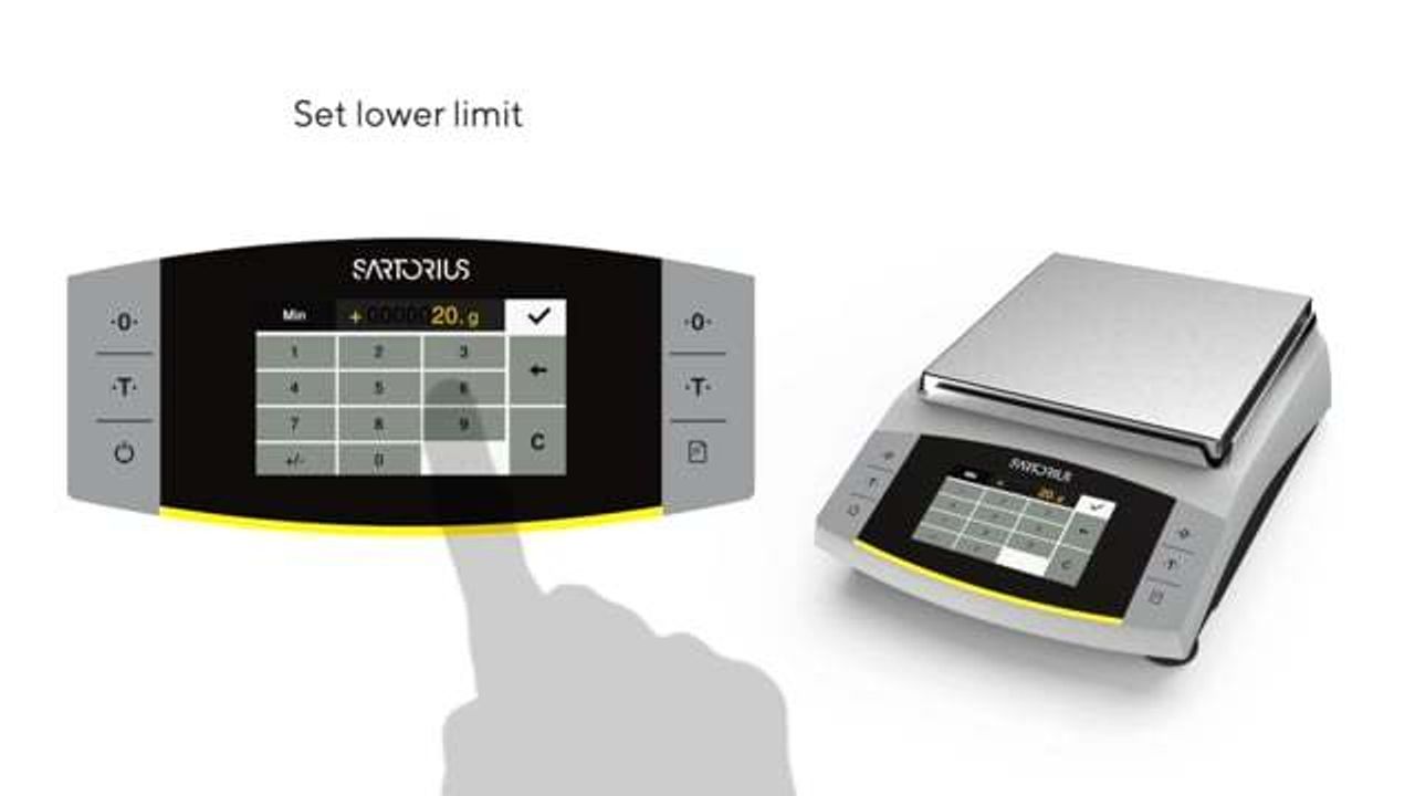 Check Weighing With Entris® II Advanced Line