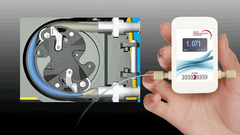 Measuring Mass Flow from Peristaltic Pumps Measuring Mass Flow from Peristaltic Pumps