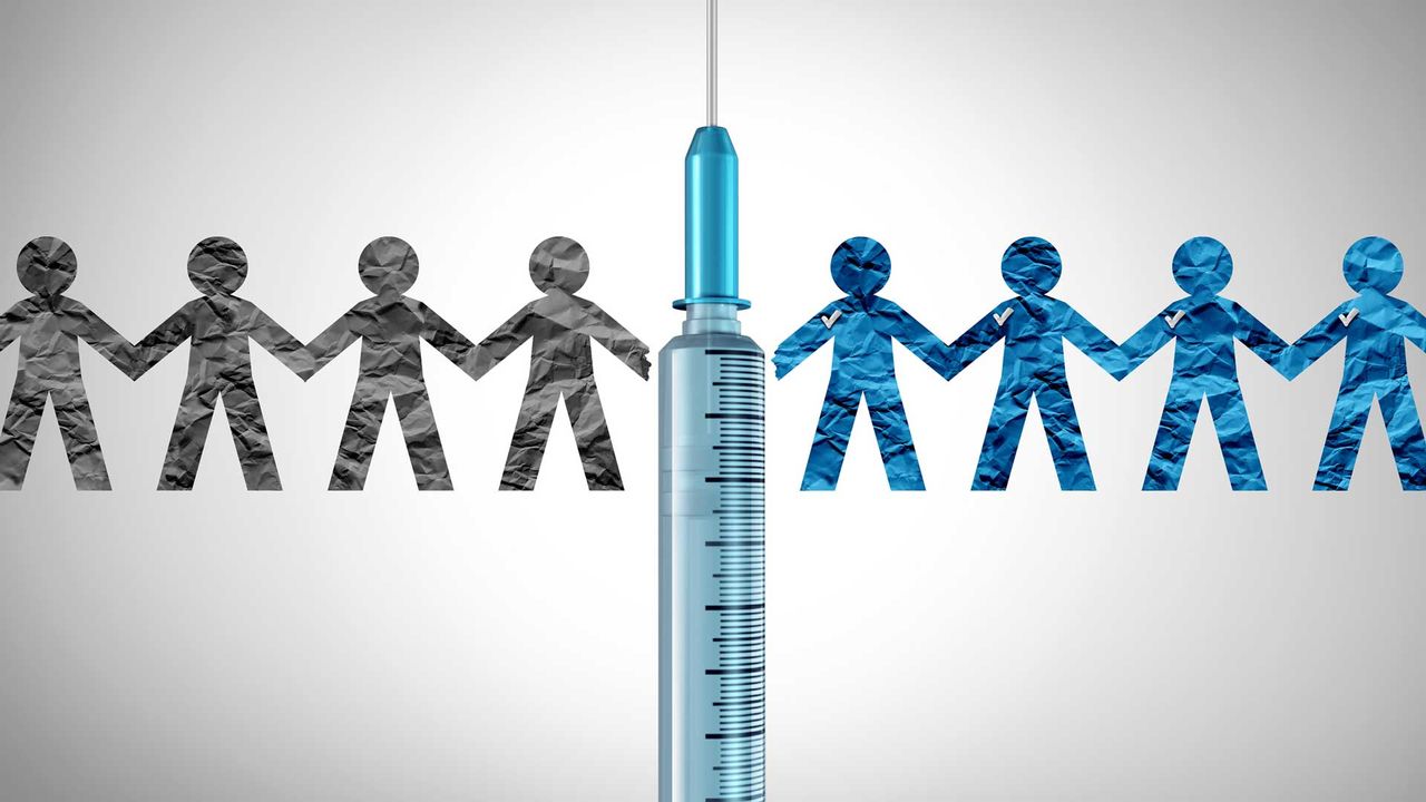 The Vaccination Divide: Where Pathogens Meet Politics