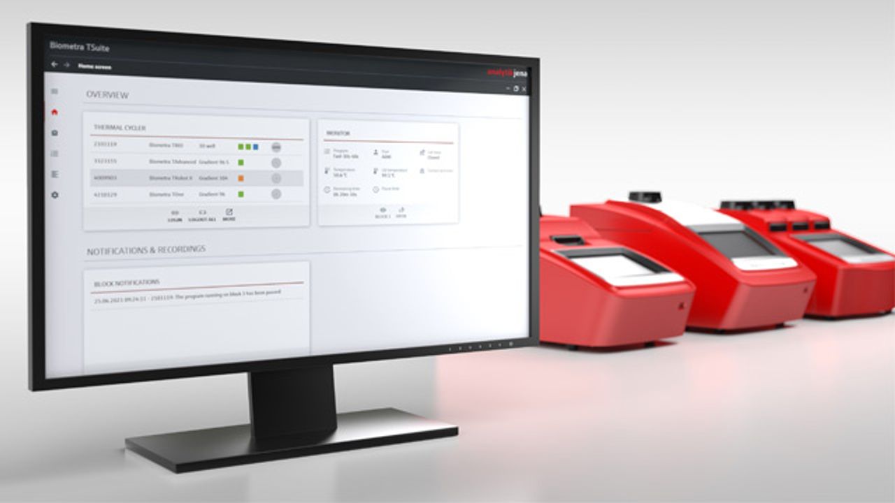 New Thermal Cycler Management Software Simplifies Daily Laboratory Routine