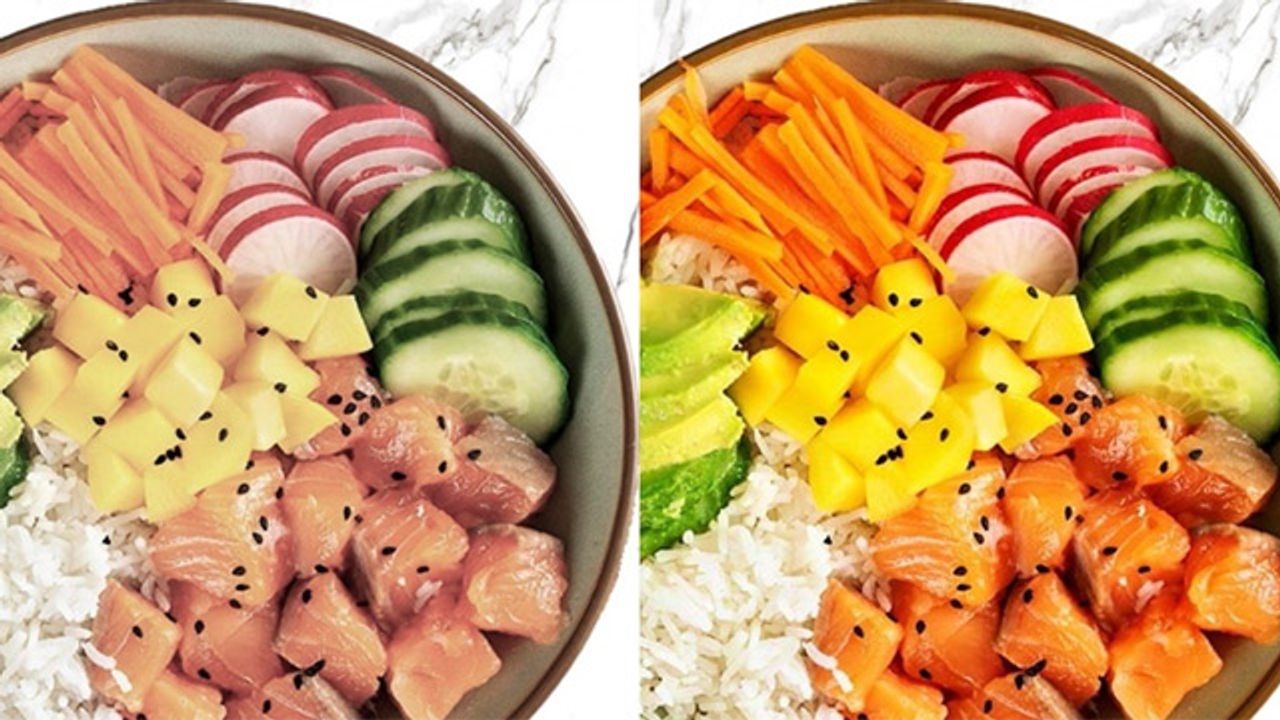 Image Color Saturation Can Have a Big Impact on Food's Appeal